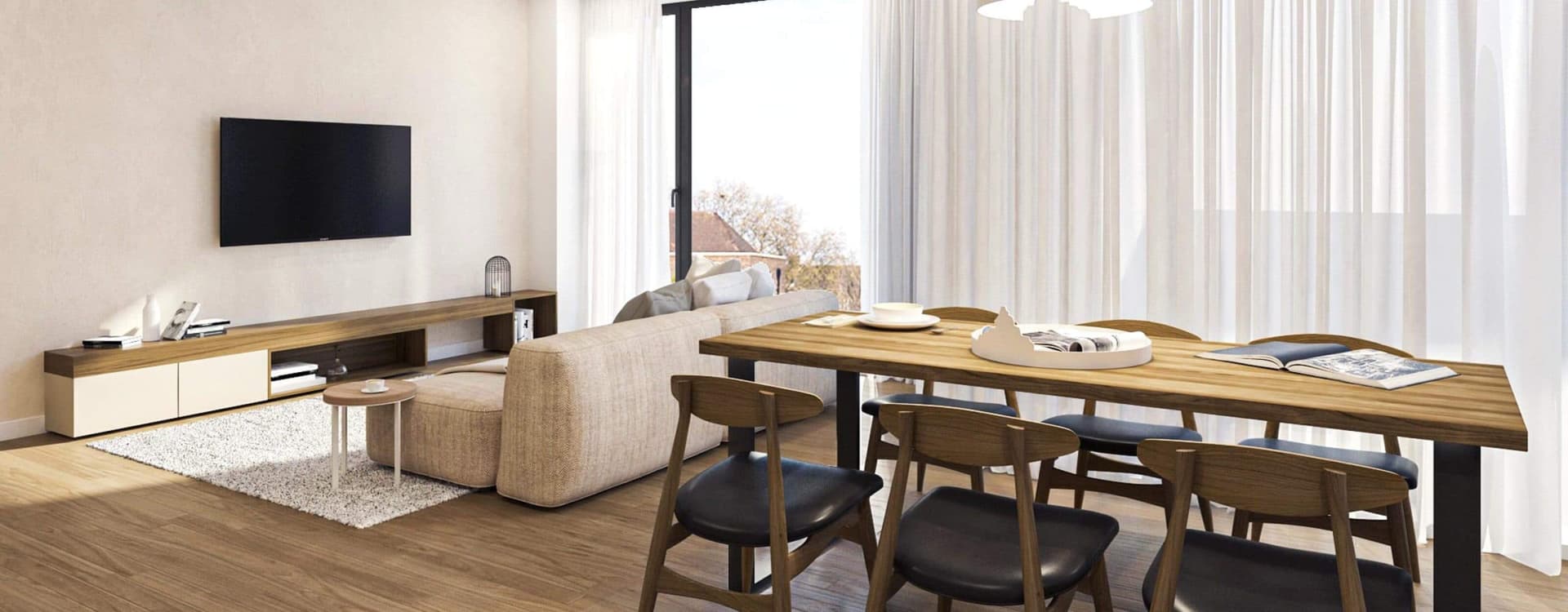 Walden Apartments Concept - Office working area