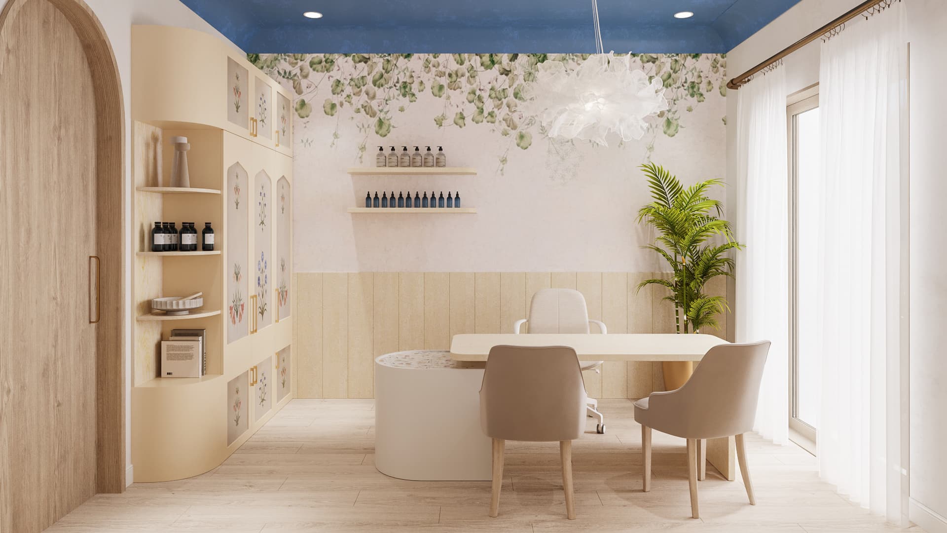 Consultation botanical setting
