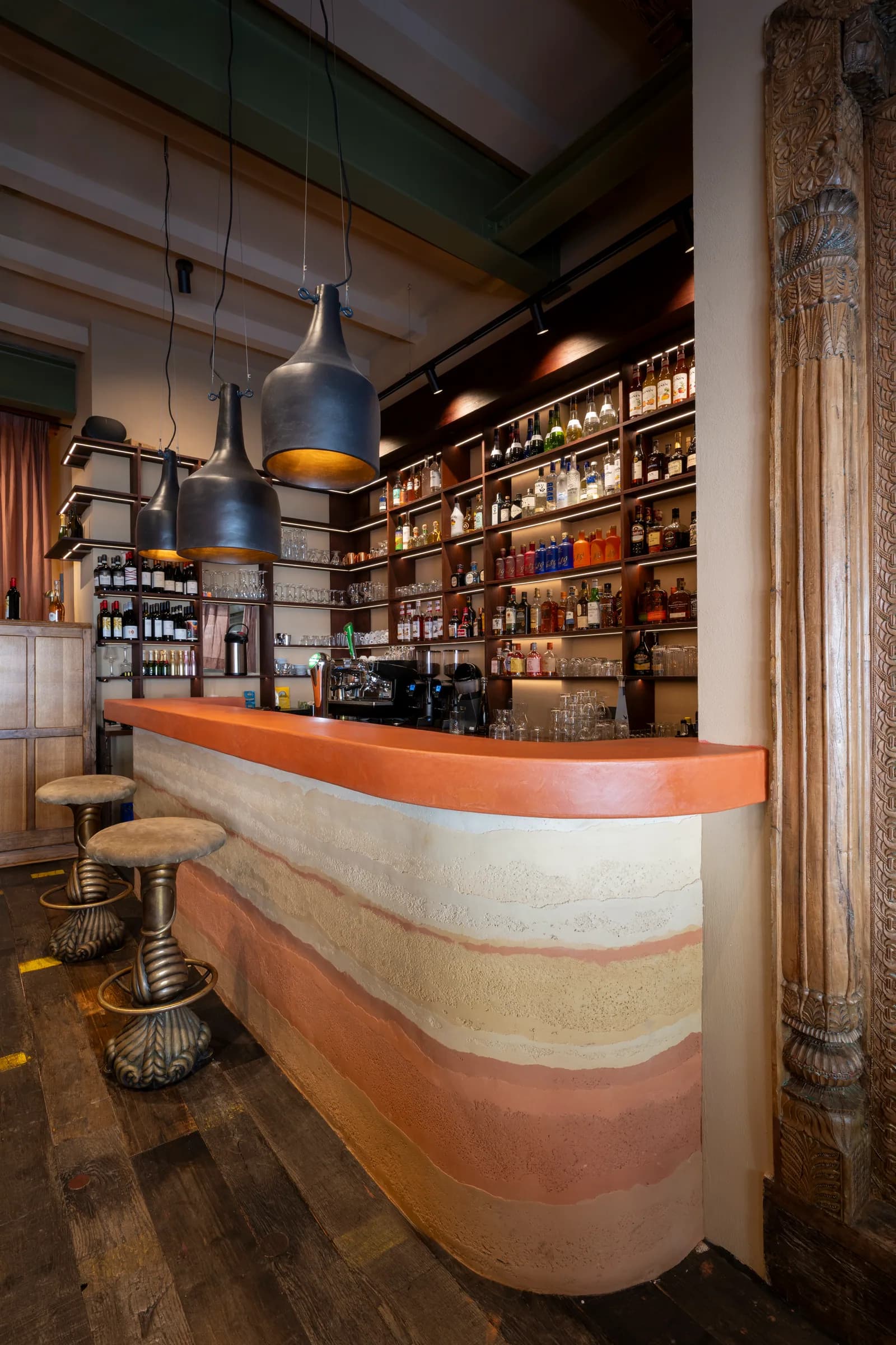 Satkara Restaurant completed interior 22