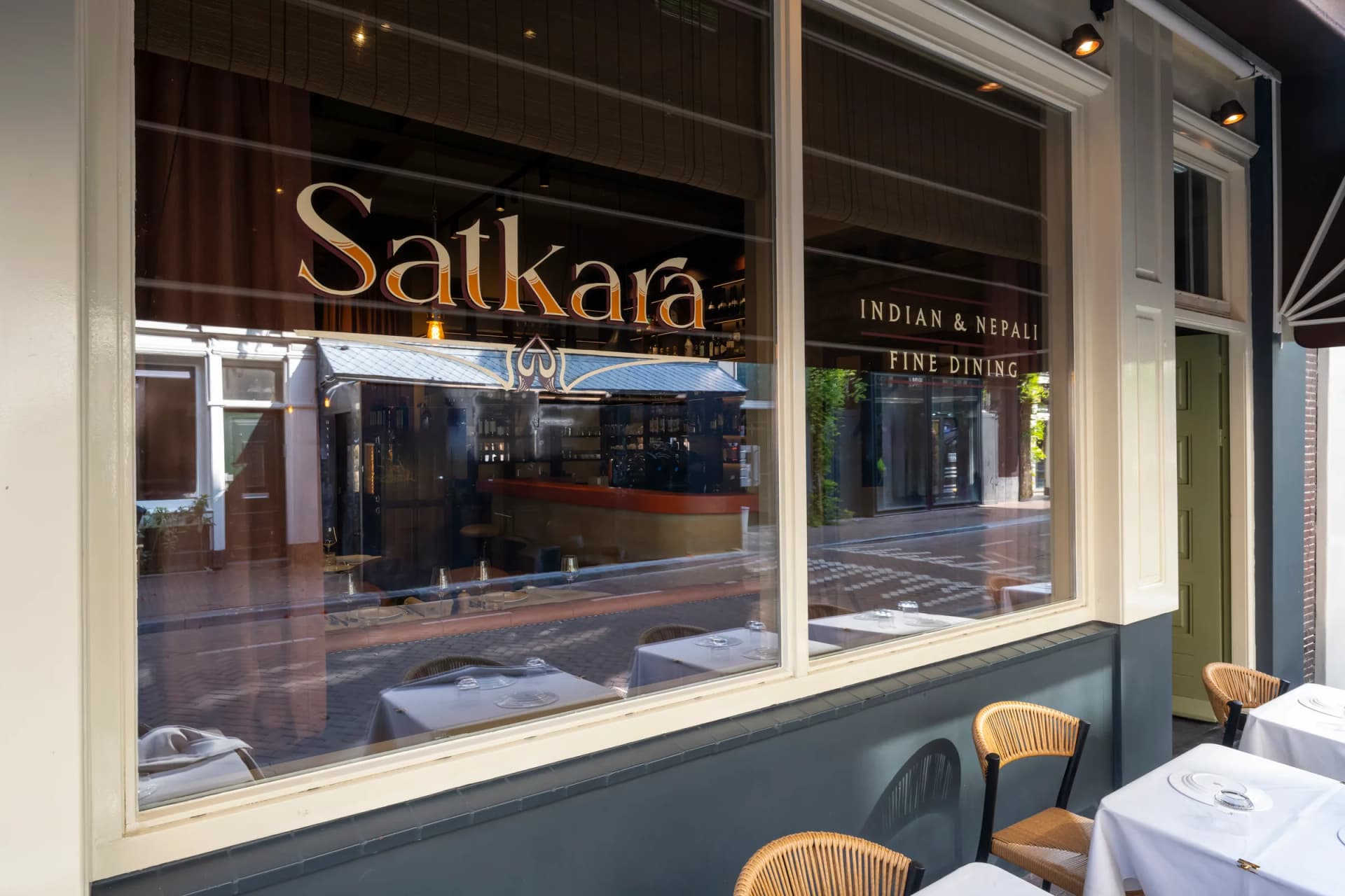 Satkara Restaurant exterior in Amsterdam
