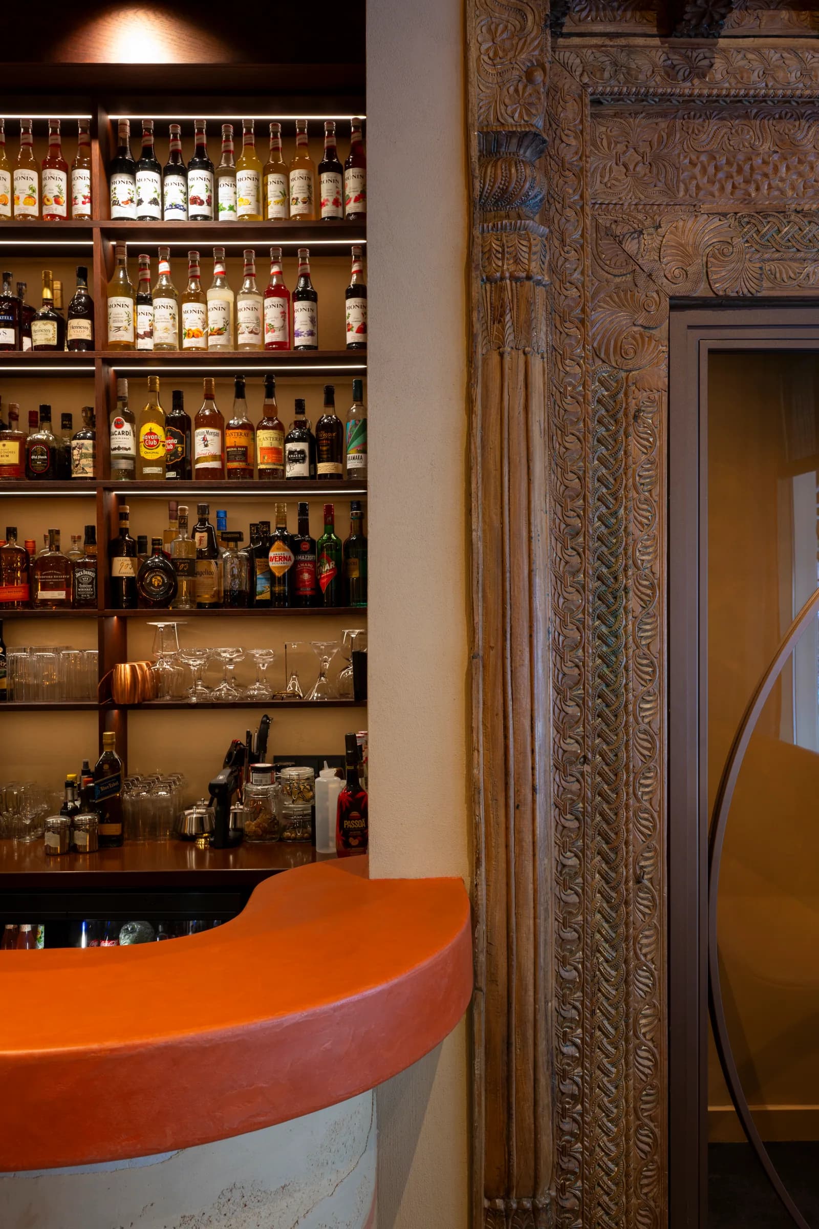 Satkara Restaurant completed interior 33