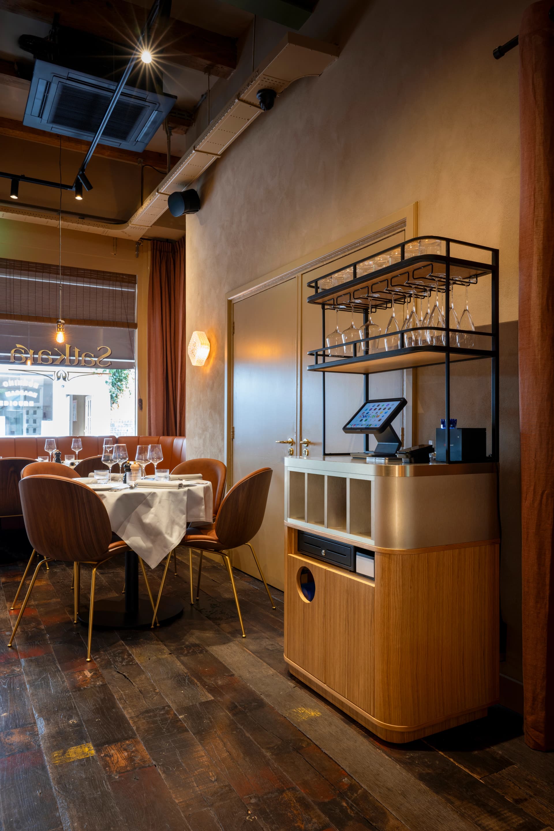 Satkara Restaurant completed interior 37