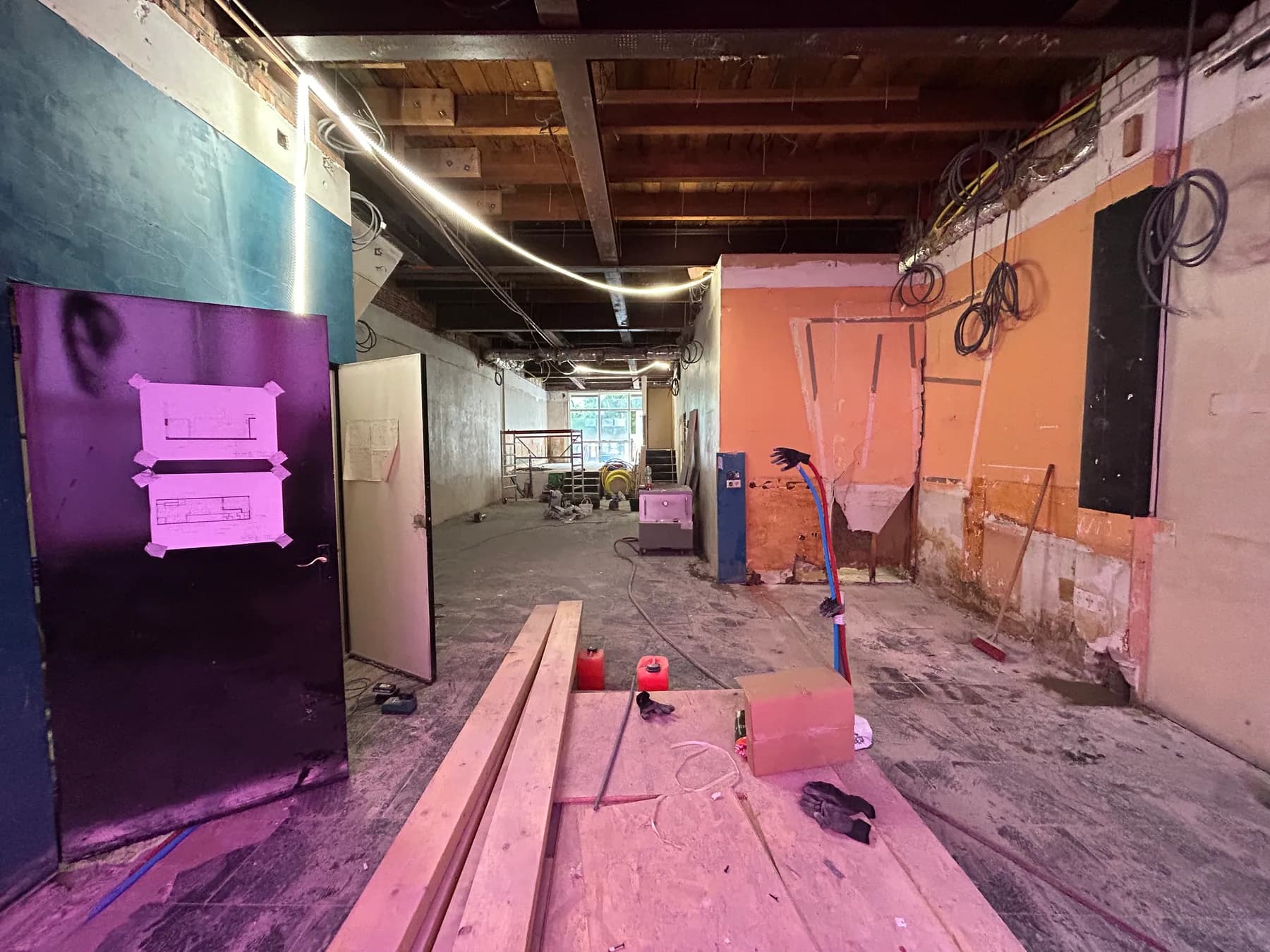 Satkara Restaurant renovation in progress 9