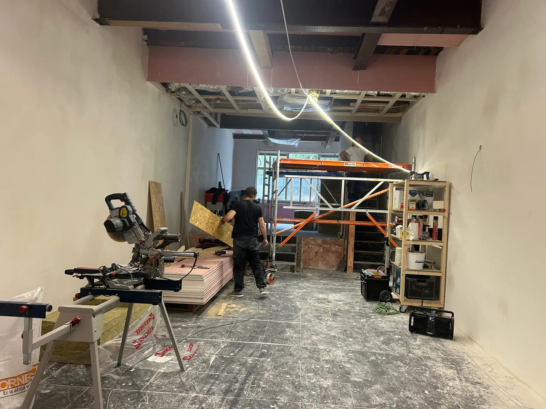 Satkara Restaurant renovation in progress 10