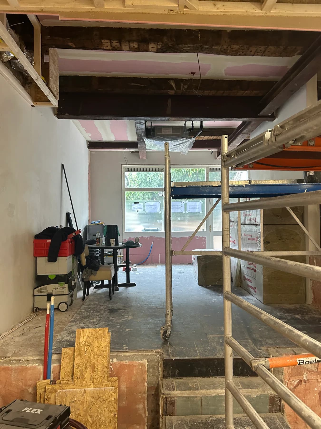 Satkara Restaurant renovation in progress 11