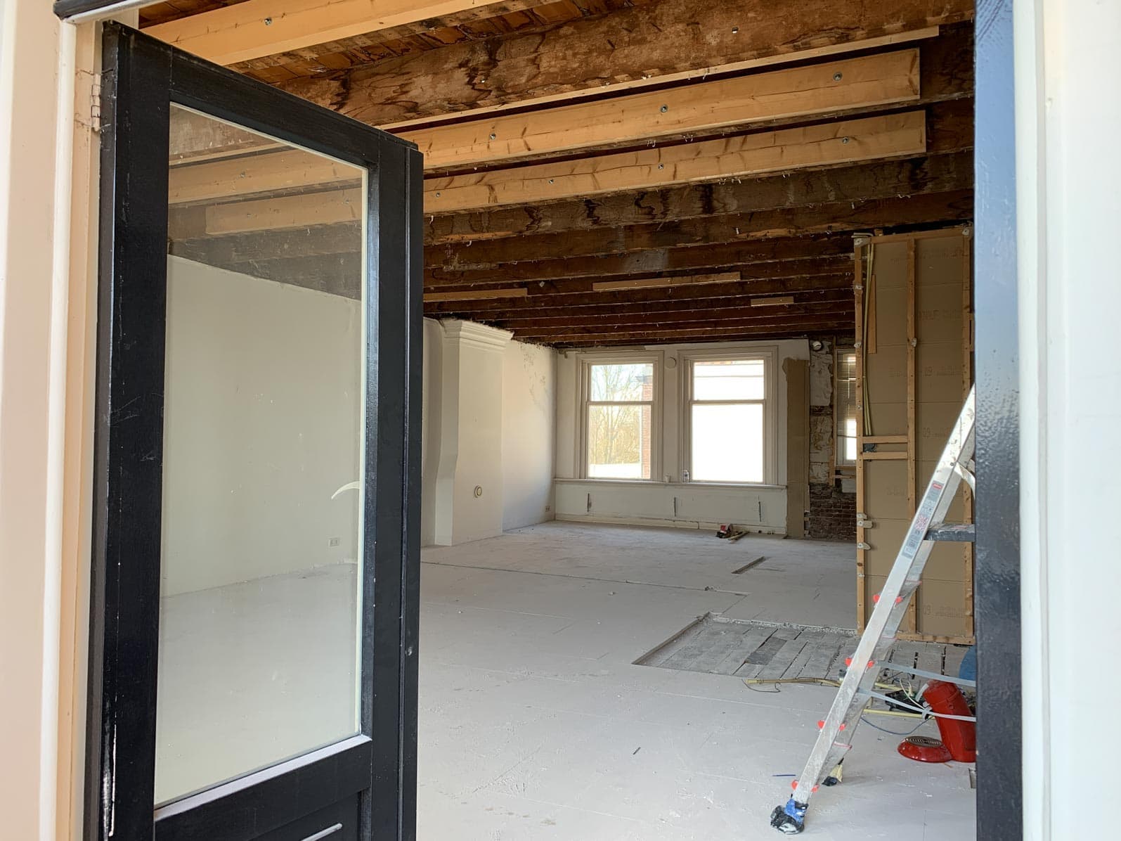 Before renovation - Living space