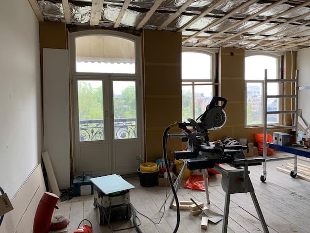 Construction in progress - Renovation
