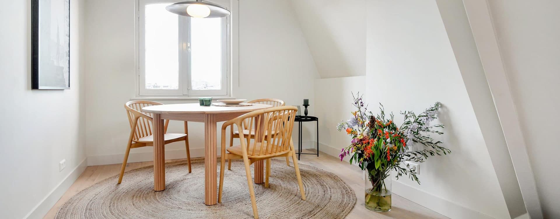 After renovation - Dining area