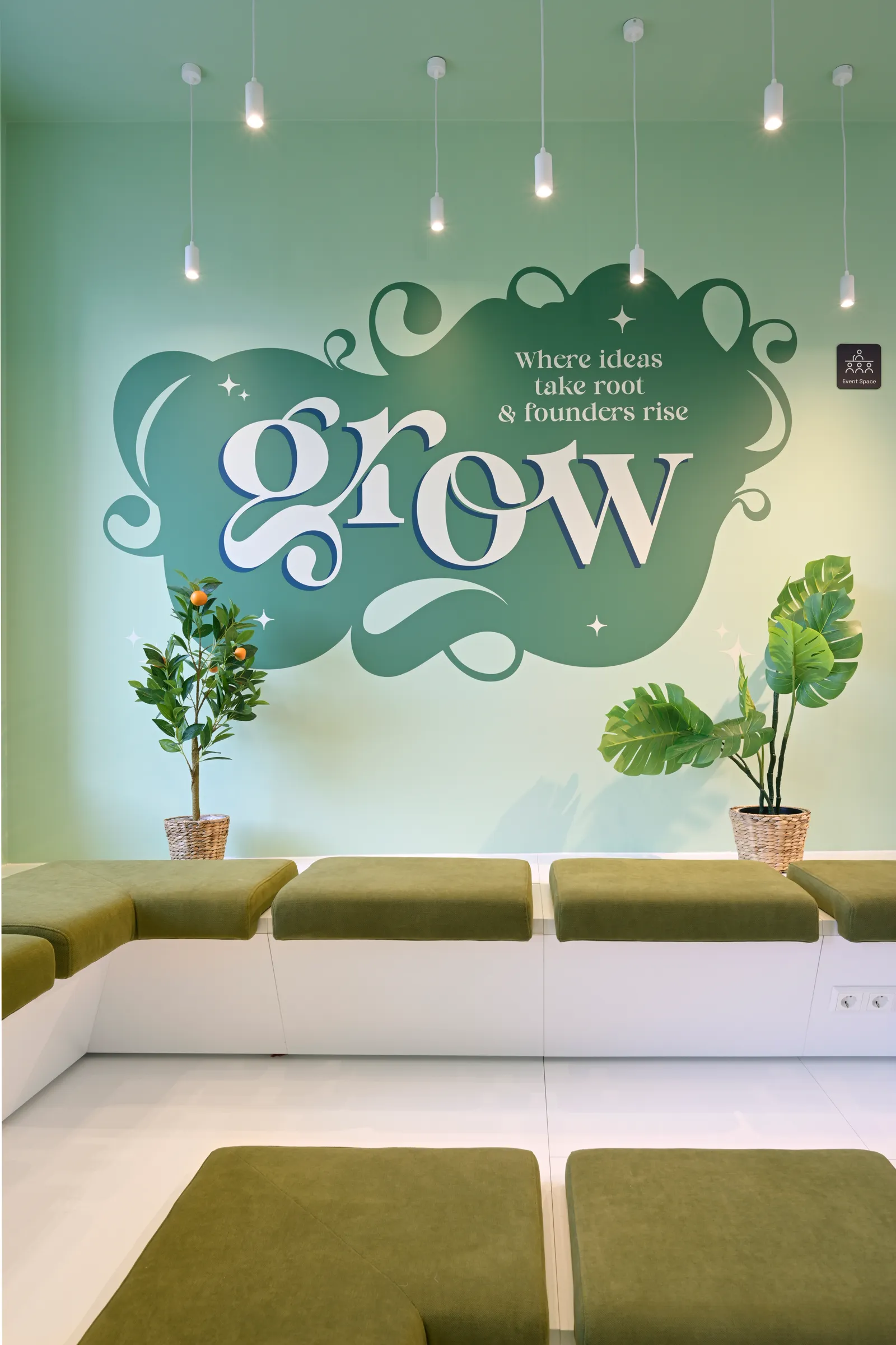 Unusual Spaces completed Utrecht workplace interior view 6