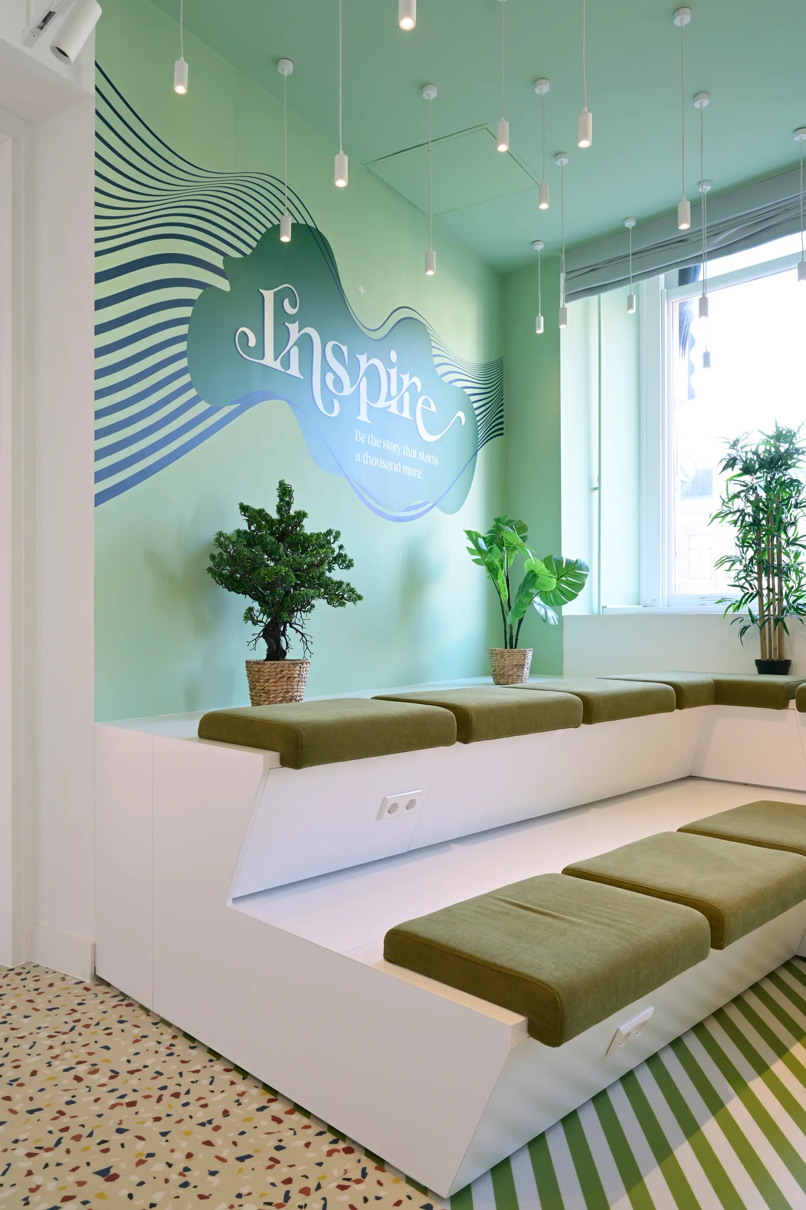 Unusual Spaces completed Utrecht workplace interior view 9