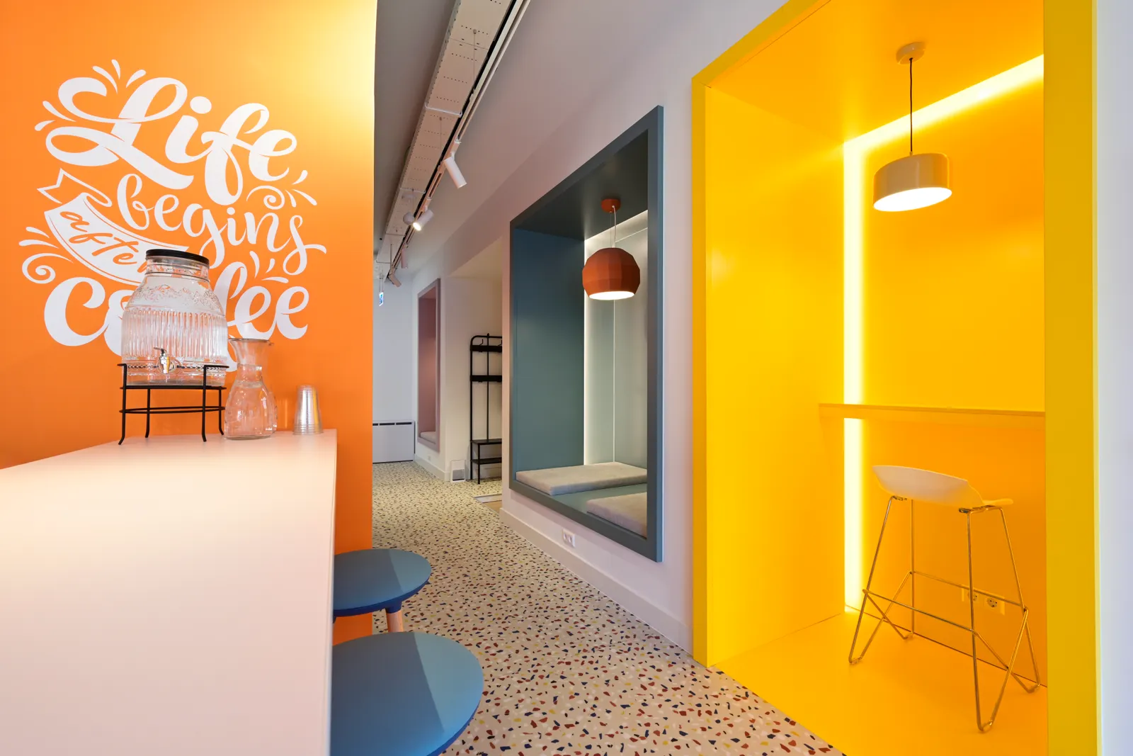 Unusual Spaces completed Utrecht workplace interior view 17