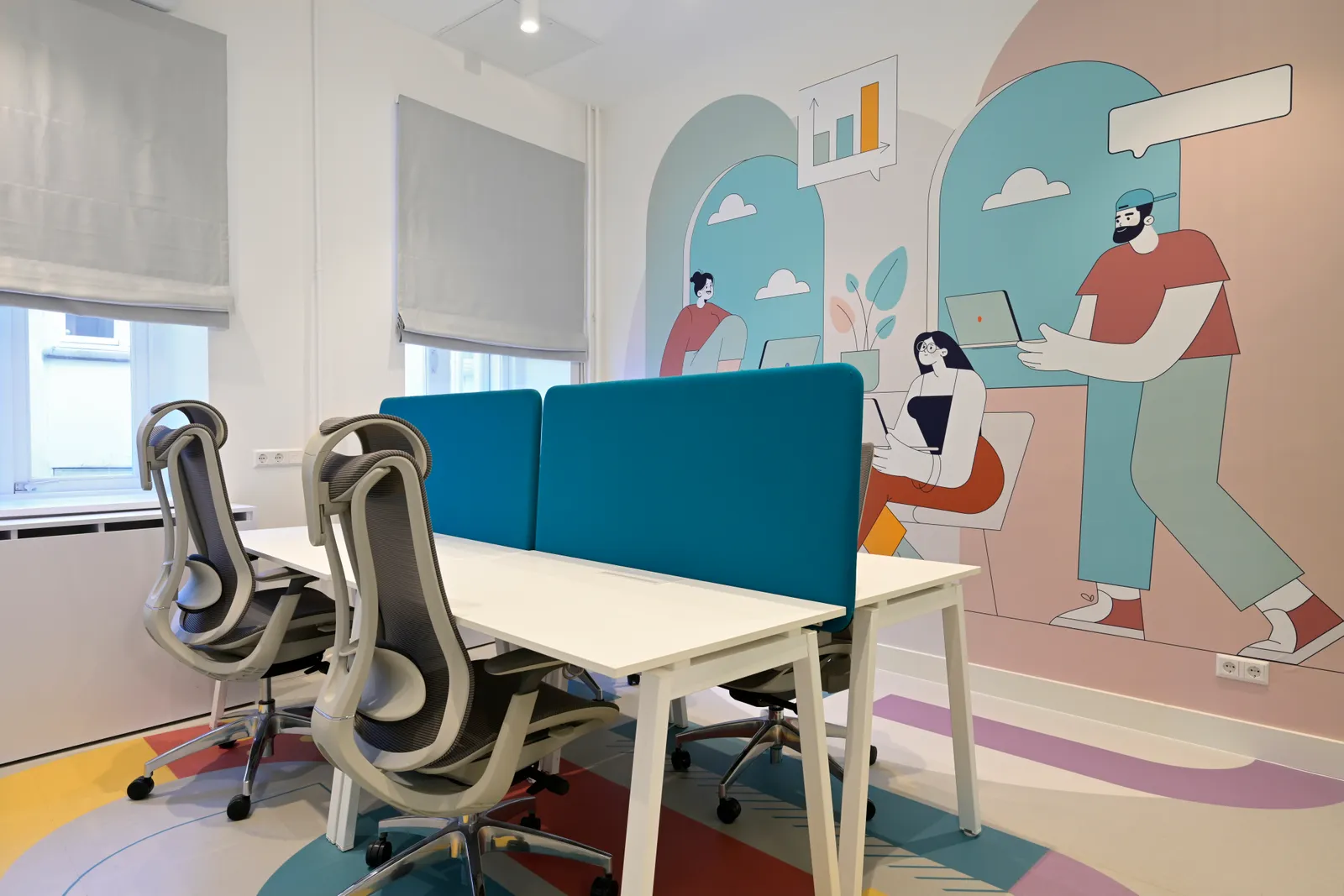 Unusual Spaces completed Utrecht workplace interior view 30