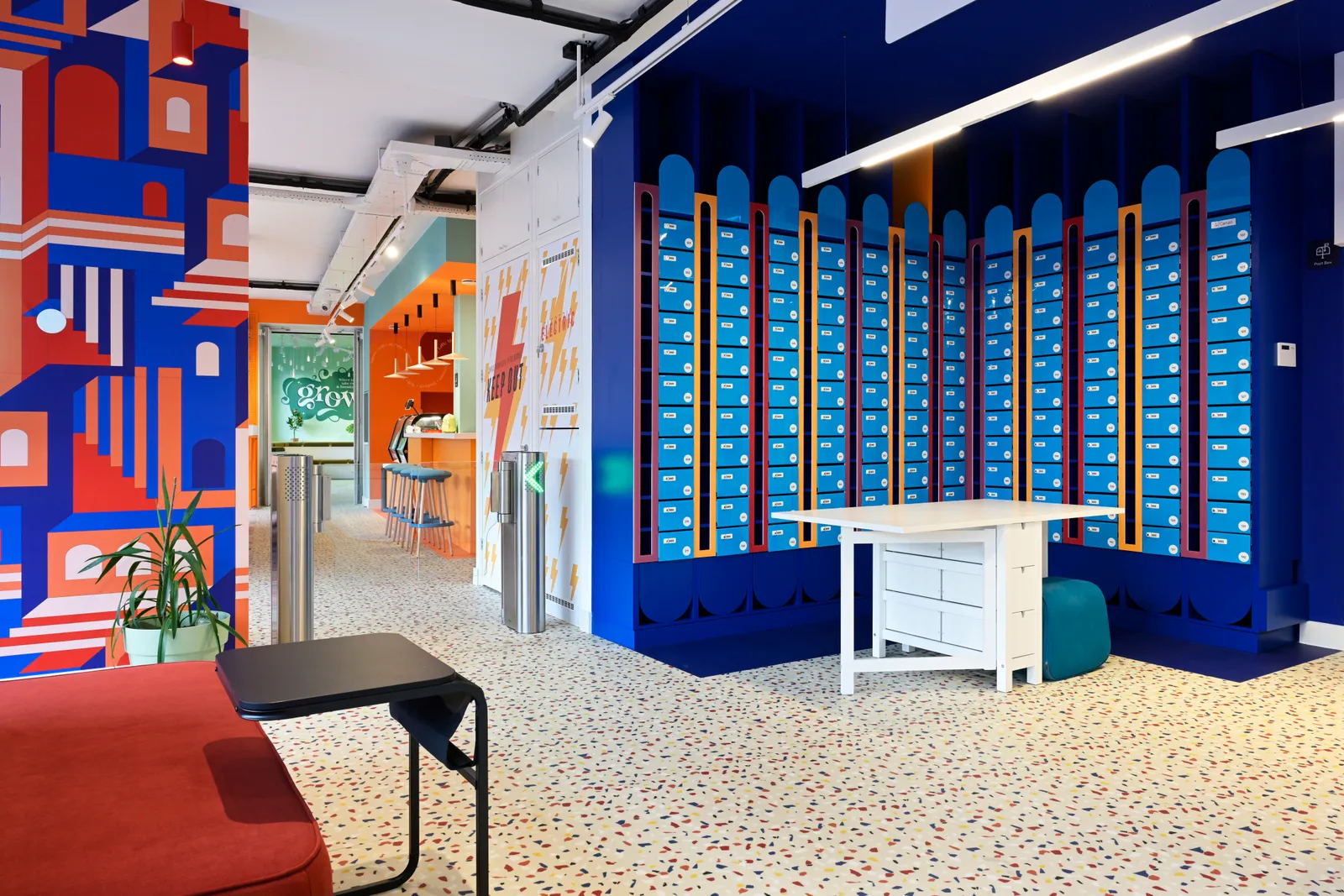 Unusual Spaces completed Utrecht workplace interior view 54