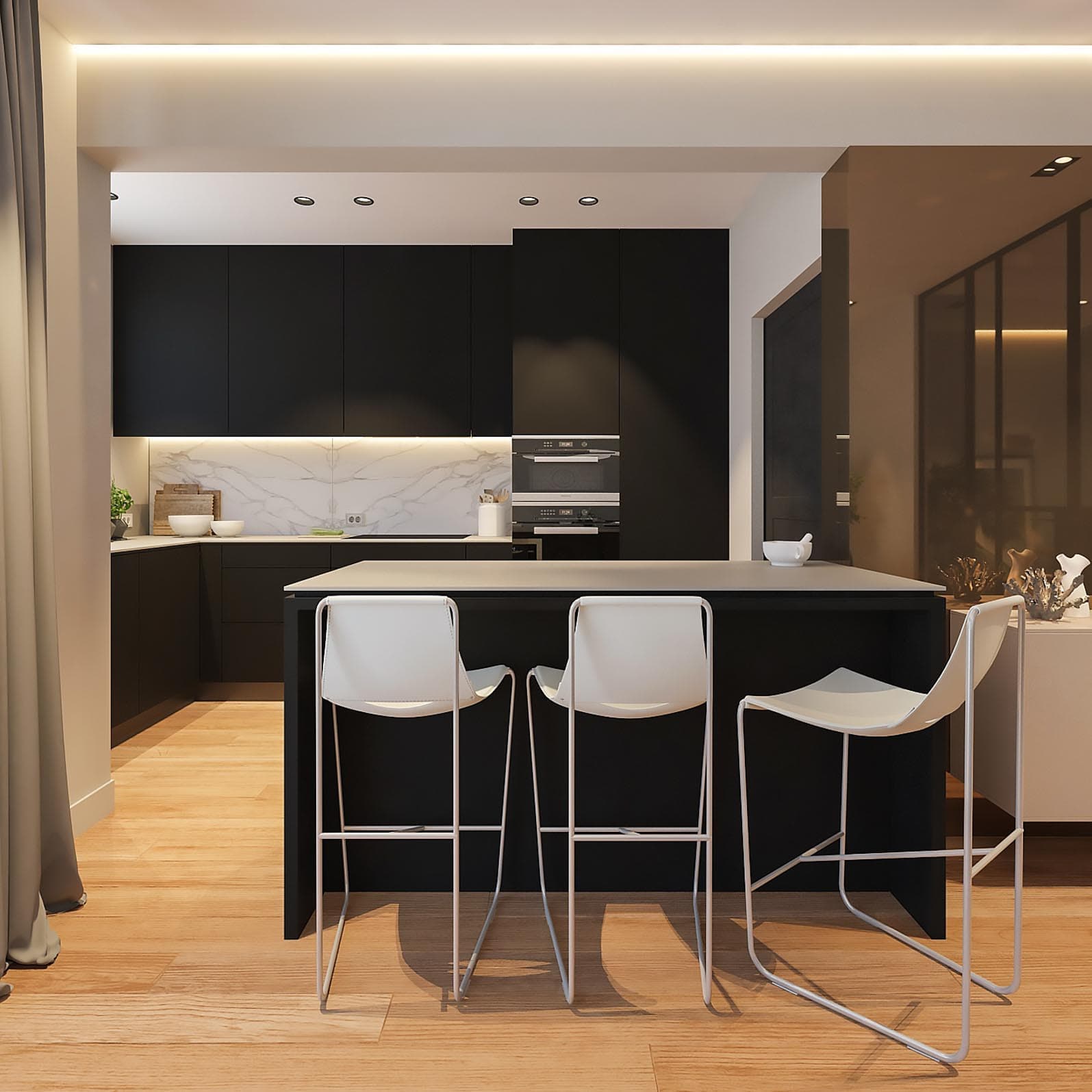 Wassenaar House Concept - Interior view 12