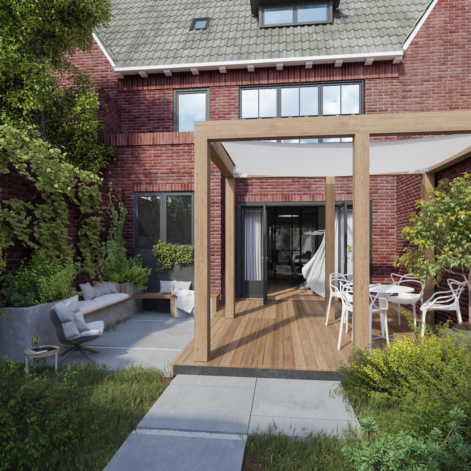 Wassenaar House Concept - Interior view 21