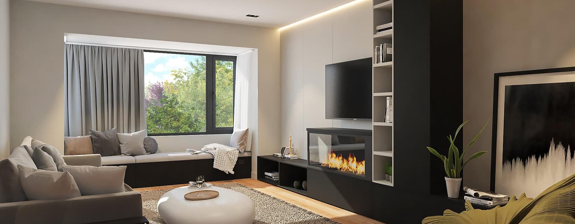 Wassenaar House Concept - Interior view 4