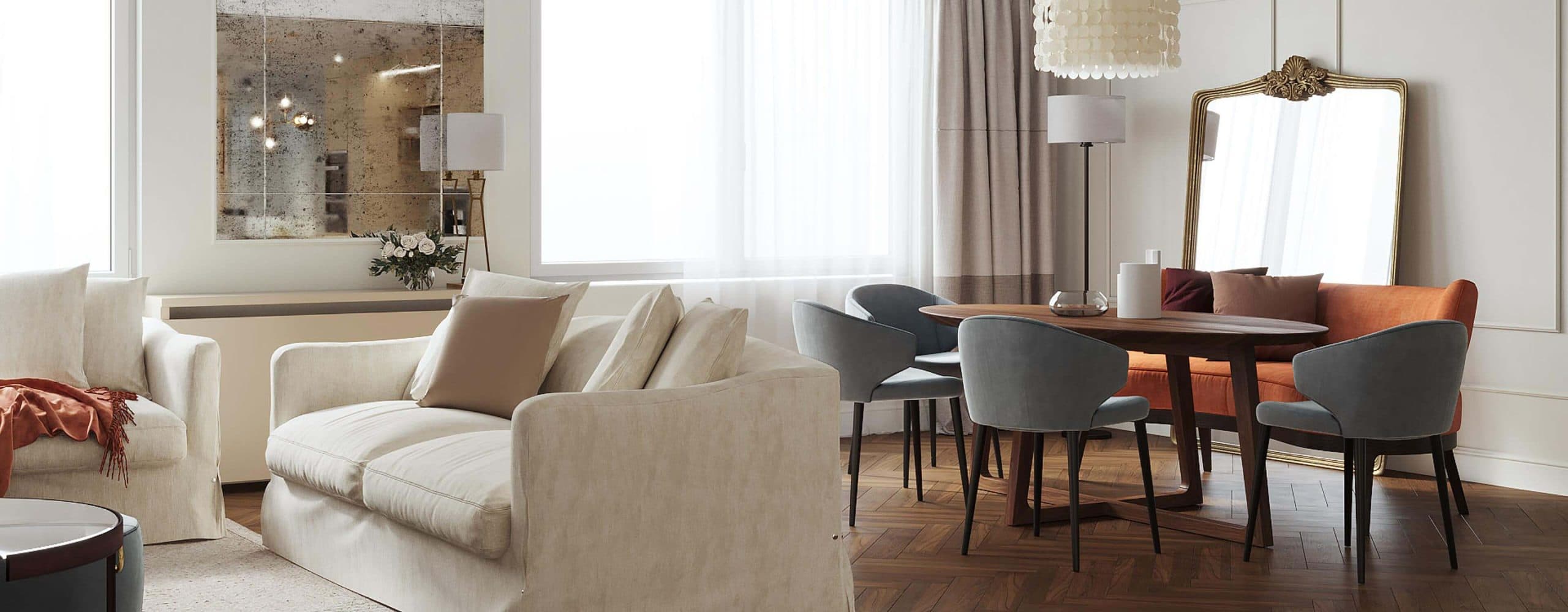 Chic Parisien Apartment Hero Image