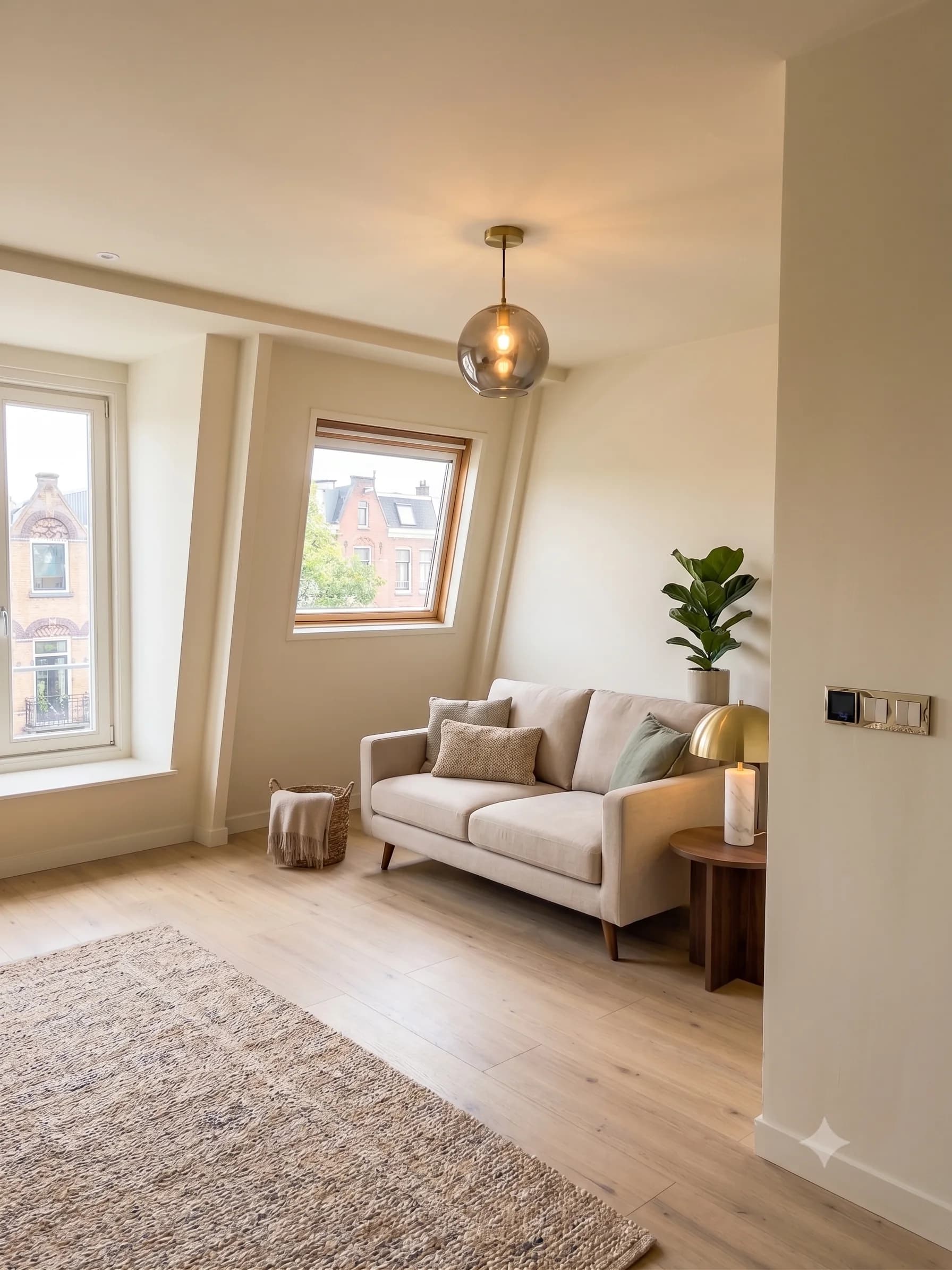 Design vision for the rooftop extension living space